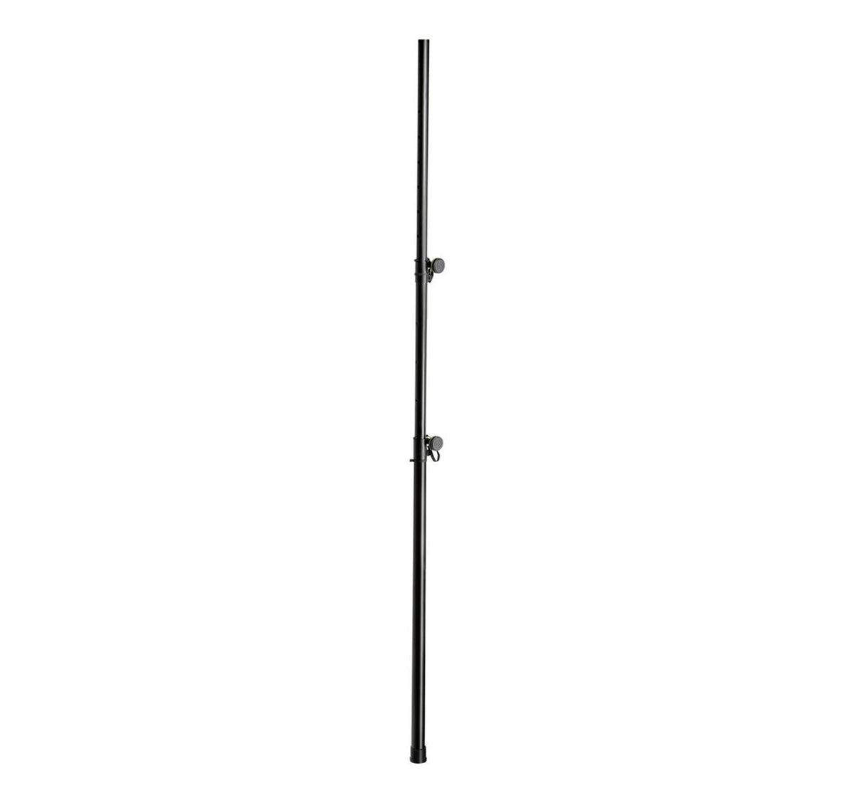 Gravity GLSP431XLB, Double Extension Pole with M10 to M20 Threads - Black