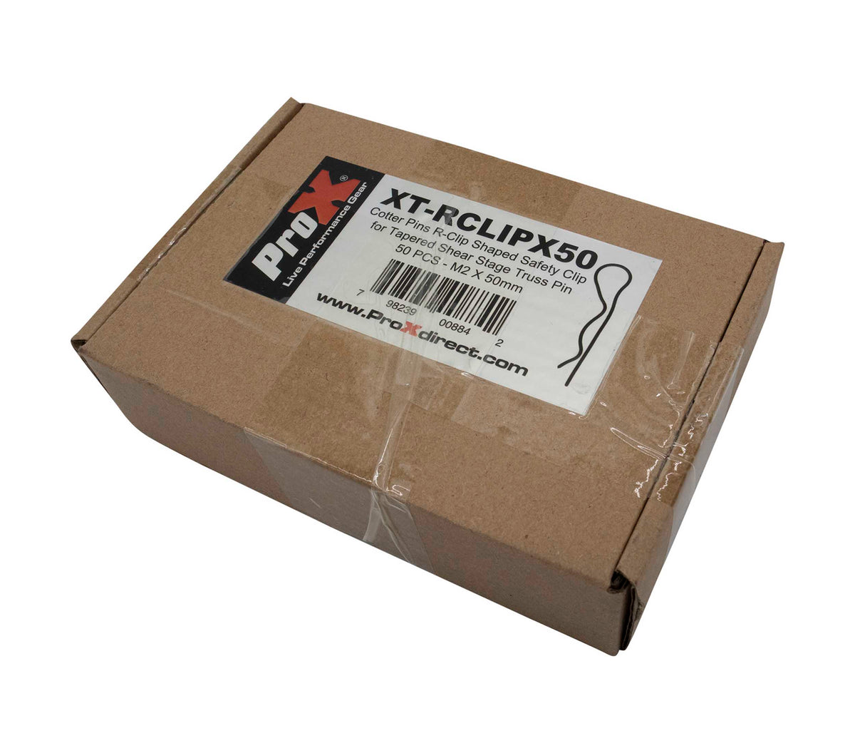 ProX XT-RCLIPX50 Pack of 50 R Clips for Safety Pins for Conical Truss Safety