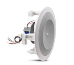 JBL 8124 4-Inch Full-Range In-Ceiling Loudspeaker 70V/100V Commercial Audio with 93 dB Sensitivity - 4 Packs