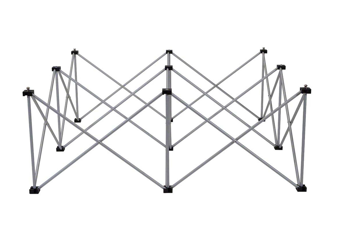 IntelliStage IS4X4X18, 4FT x 4FT Lightweight Square Stage Riser - 18-Inch