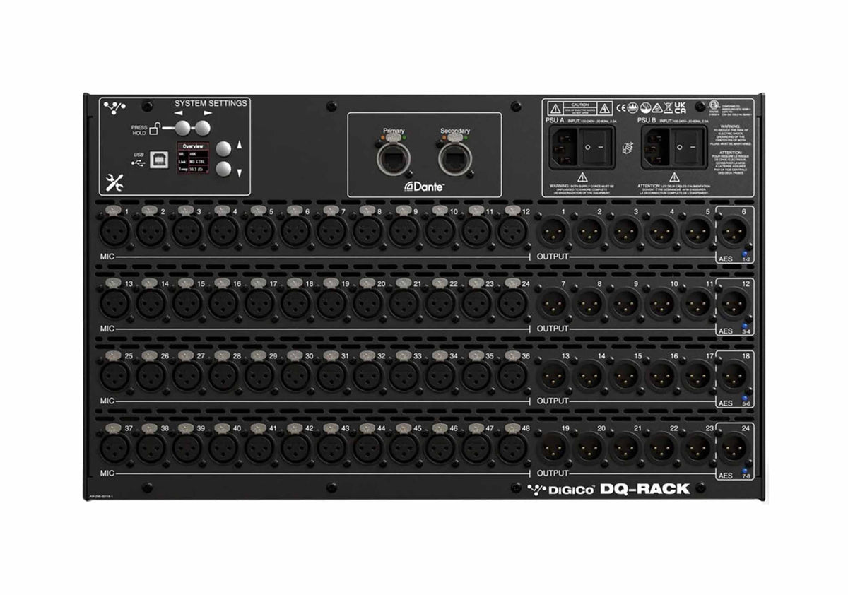 DiGiCo X-S21-DQ, S21 Digital Mixing Console with DQ DANTE Package