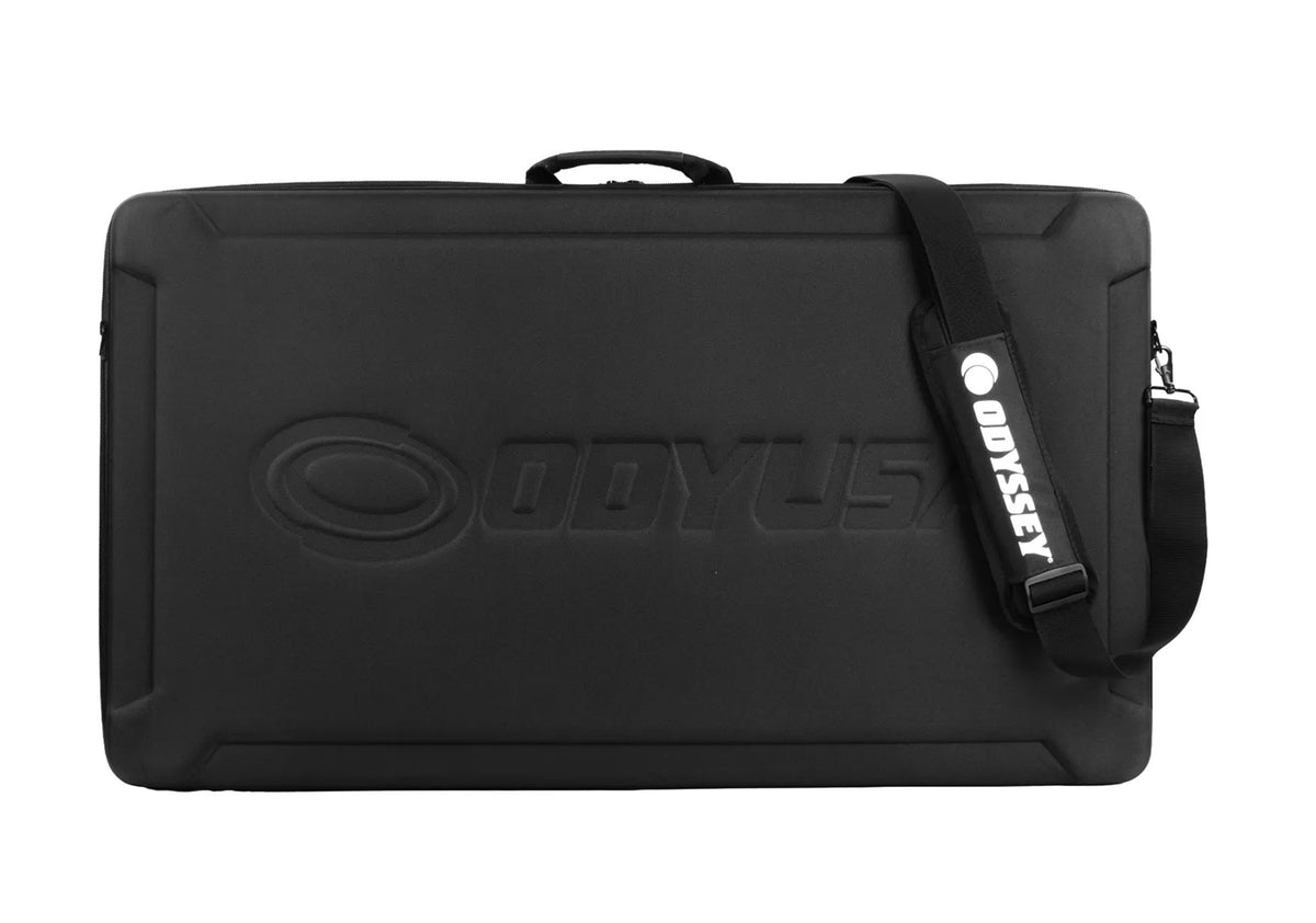 Odyssey BMPRIME4G2 EVA Soft Case - Bag for Denon DJ PRIME 4 G2 with Padded Interior and Shoulder Straps