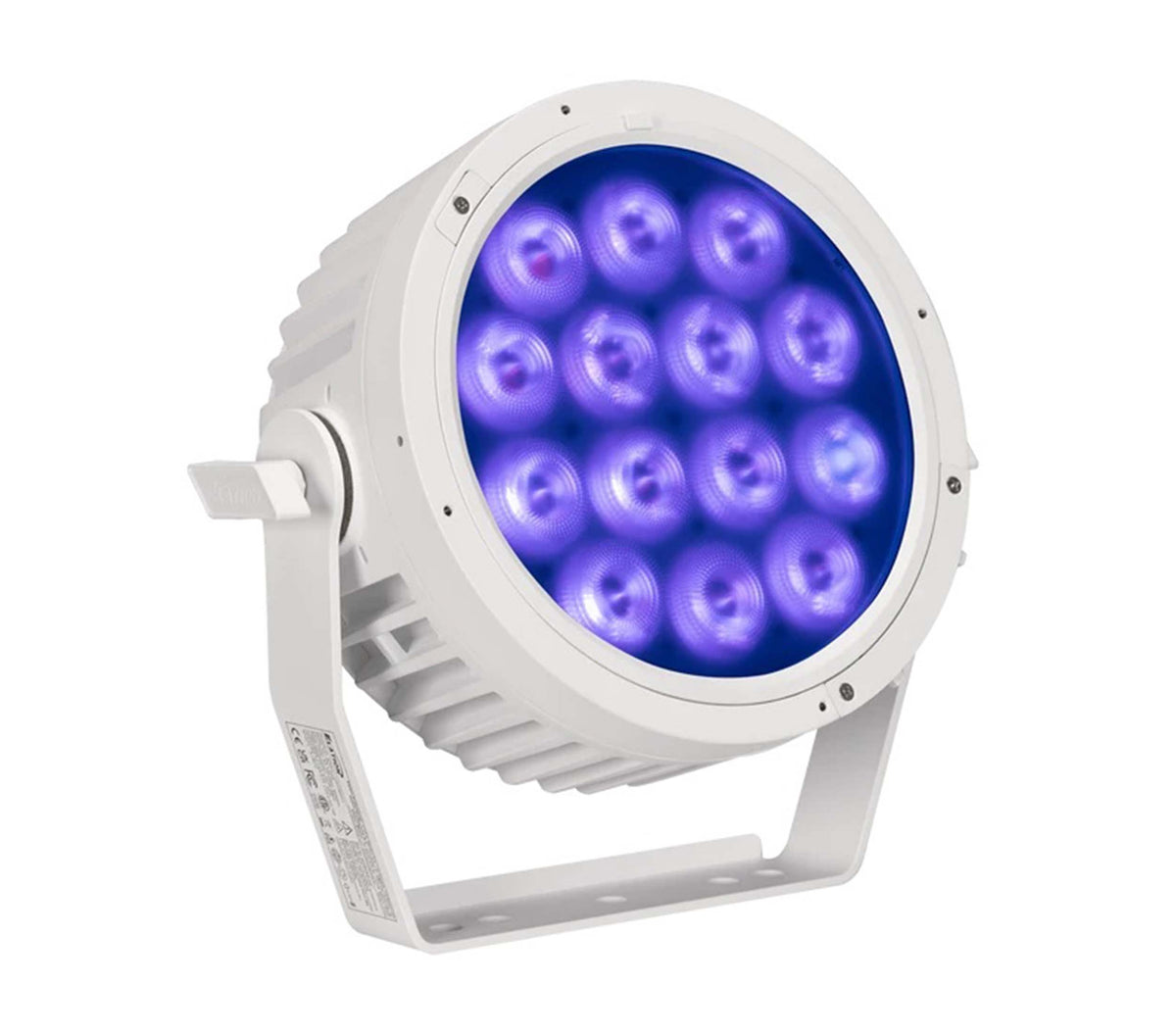 Elation SIX+ PAR L OPS LED PAR Wash Fixture with 14x 20W RGBLA+UV LEDs and 7,300 Lumens