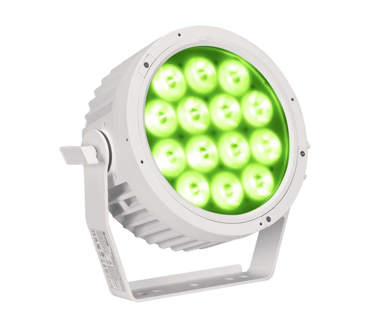 Elation SIX+ PAR L OPS LED PAR Wash Fixture with 14x 20W RGBLA+UV LEDs and 7,300 Lumens