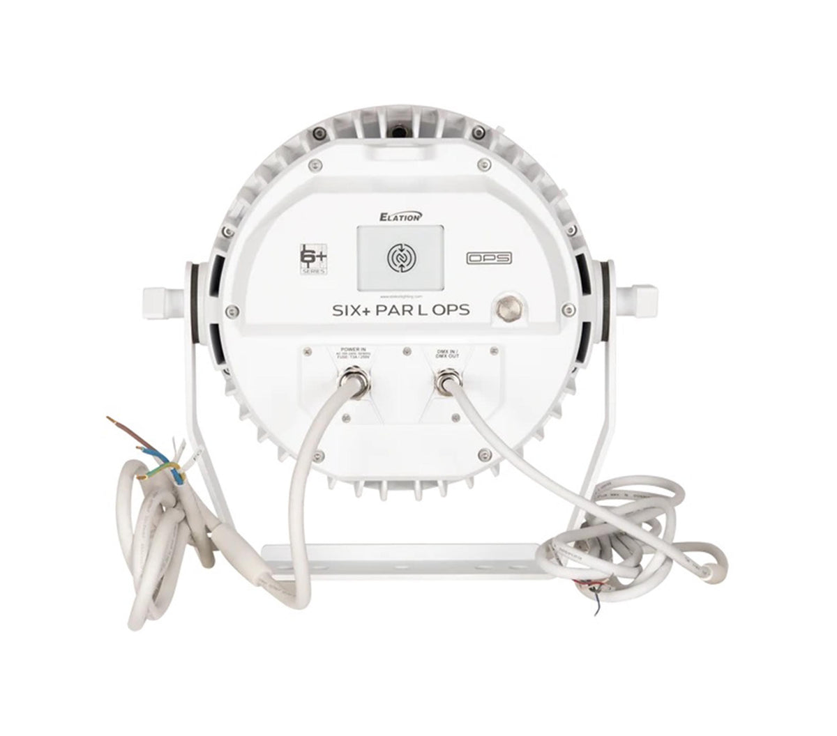 Elation SIX+ PAR L OPS LED PAR Wash Fixture with 14x 20W RGBLA+UV LEDs and 7,300 Lumens