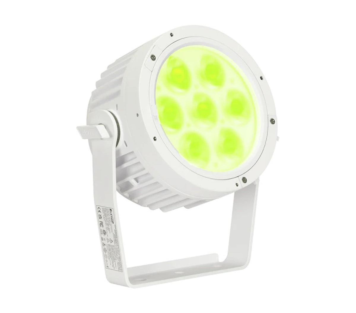 Elation SIX+ PAR S OPS LED PAR Wash Fixture with 7x 20W RGBLA+UV LEDs & IP65