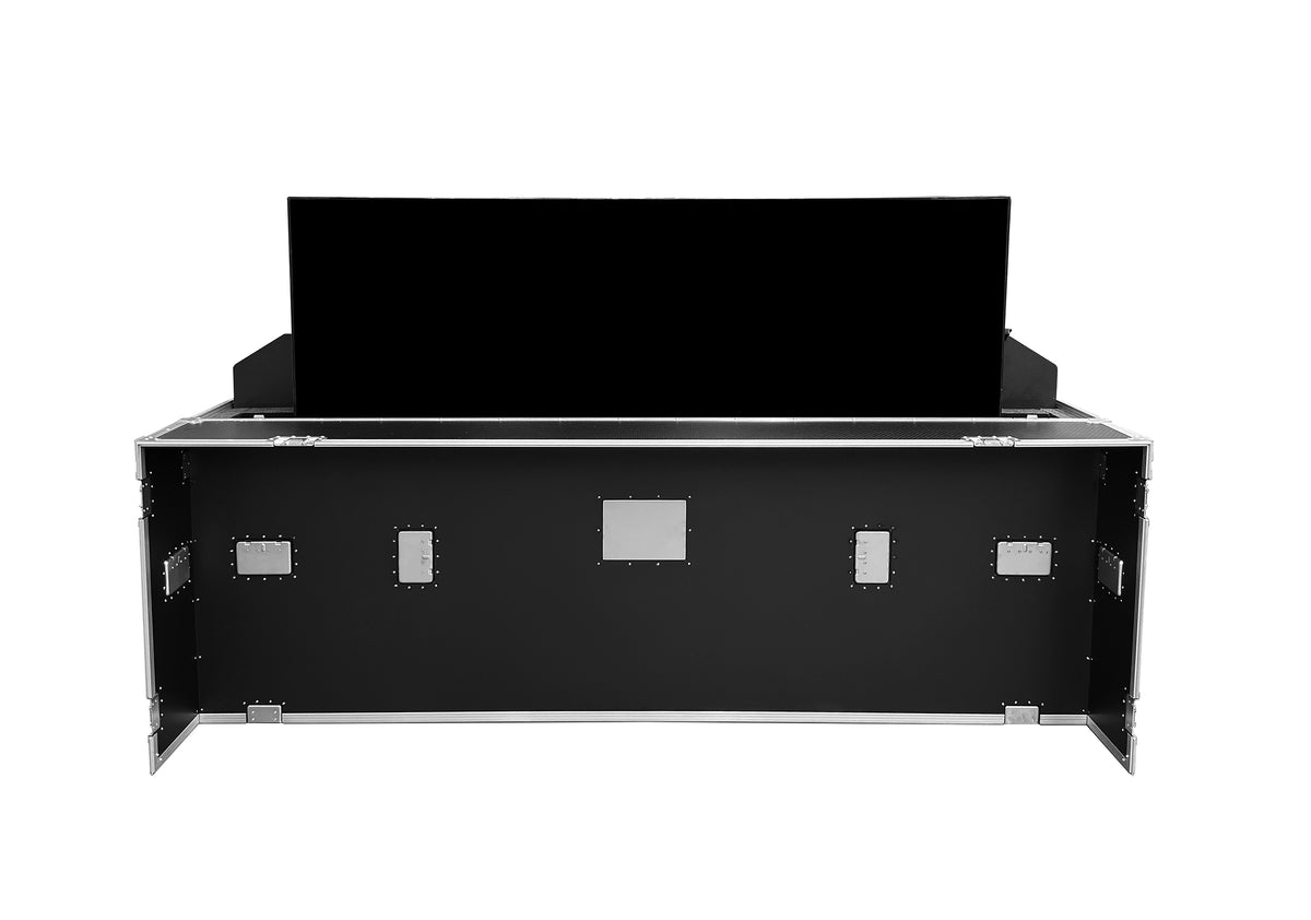 Odyssey FZFS-100W-AC-LIFT,  Indoor Electric Motorized TV Lift Case with Casters
