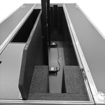 Odyssey FZFS-100W-AC-LIFT,  Indoor Electric Motorized TV Lift Case with Casters