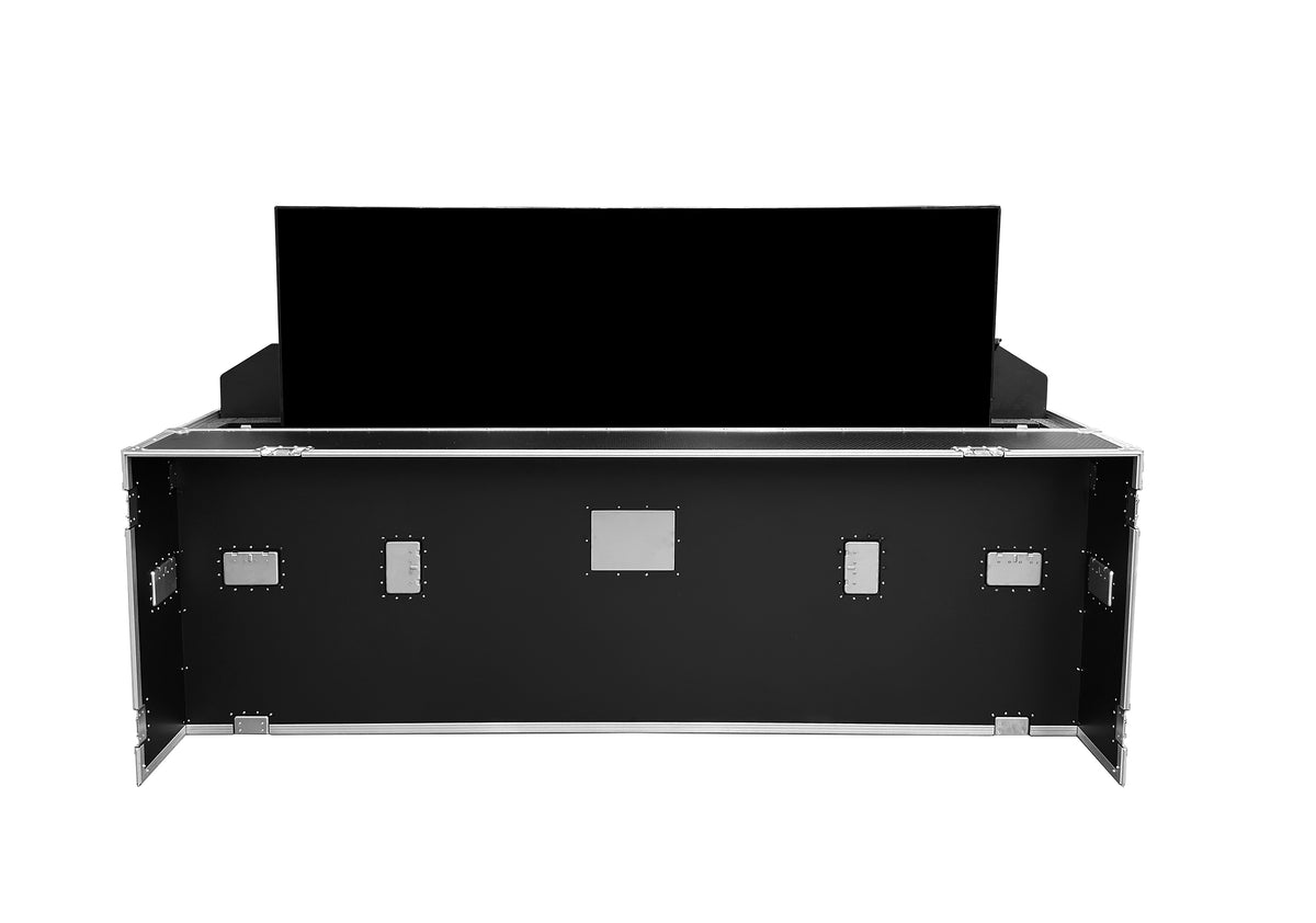 Odyssey FZFS-085W-AC-LIFT Motorized TV Lift Case with Casters for 85 Inch Flat Screen TVs
