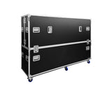 Odyssey FZFS-085W-AC-LIFT Motorized TV Lift Case with Casters for 85 Inch Flat Screen TVs