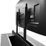 Odyssey FZFS-085W-AC-LIFT Motorized TV Lift Case with Casters for 85 Inch Flat Screen TVs