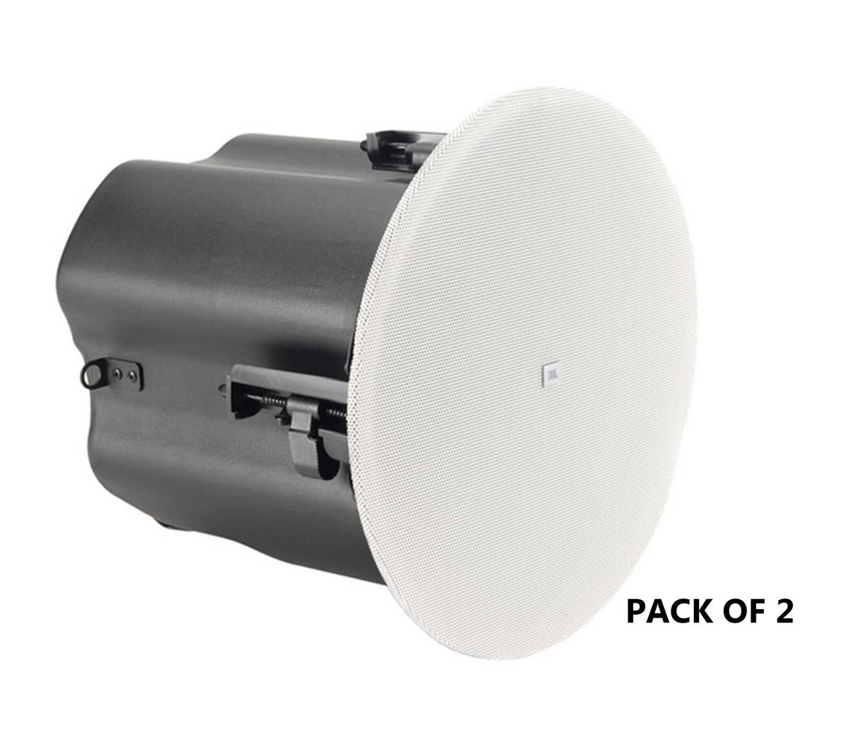 JBL Control 416C/T 6.5-Inch Two-Way Ceiling Loudspeaker 70V/100V and 8Ω with Integrated Backcan - 2 Packs