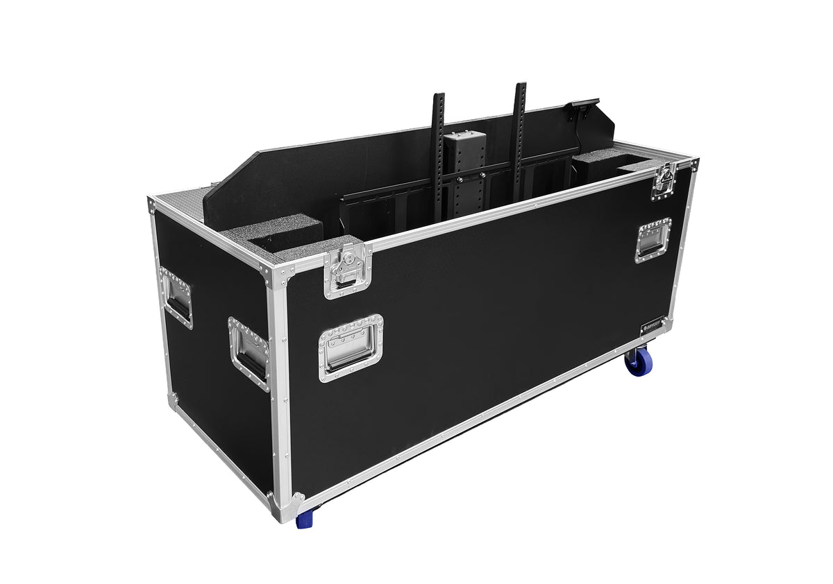 Odyssey Professional FZFS 065W AC LIFT, Indoor Motorized TV Lift Case with Casters