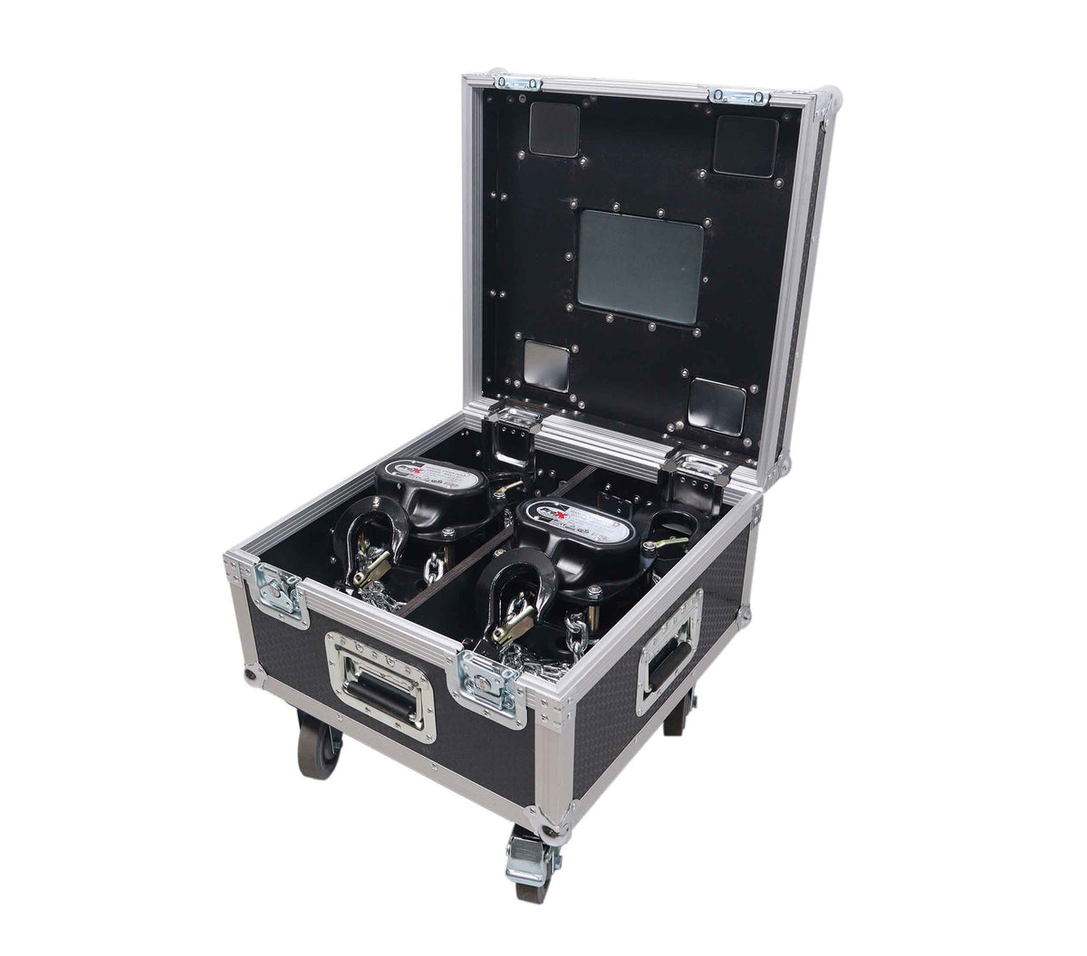 PROX XT-MCH2TX2-30FT Juego de 2: Polipasto de cadena manual de 2 toneladas y 9 m (30 pies) con estuche de transporte