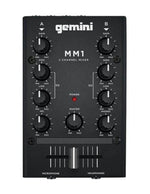 B-Stock: Gemini Sound MM1, 2-Channel Pocket-Sized DJ Mixer