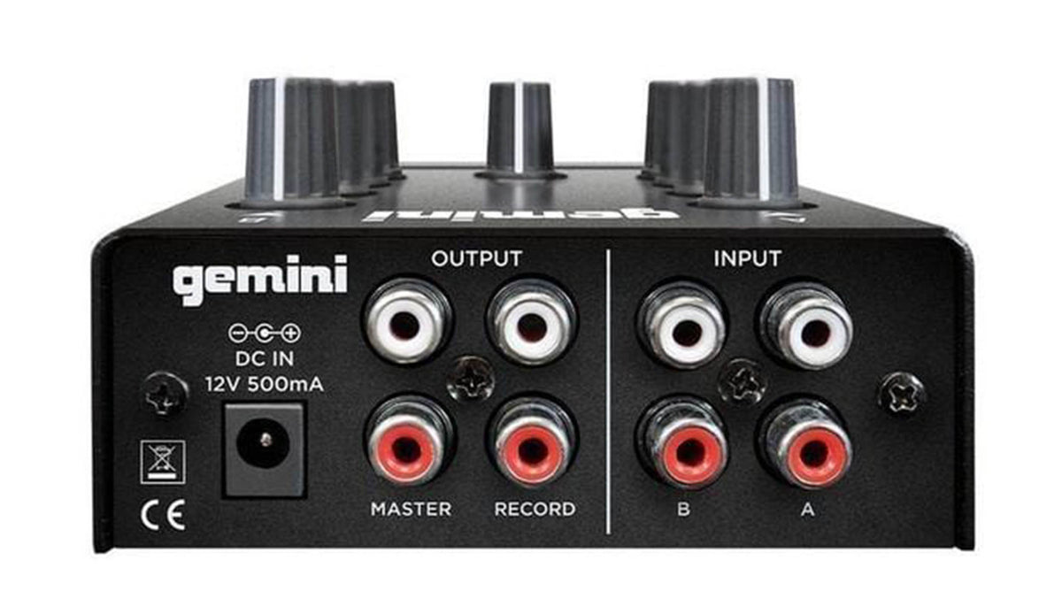B-Stock: Gemini Sound MM1, 2-Channel Pocket-Sized DJ Mixer