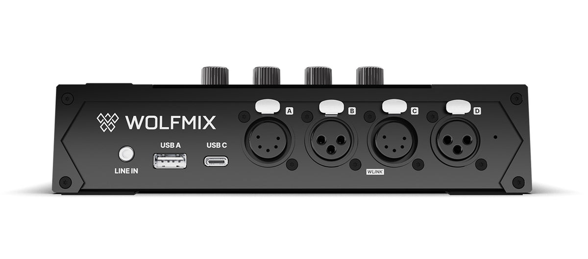Wolfmix W1 MK3 Standalone DMX Lighting Controller with 4 DMX Universes and 4.3 Inch Touchscreen