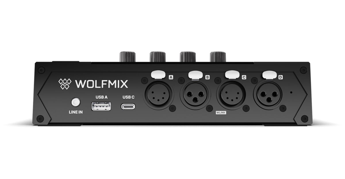 Wolfmix W1 MK3 Standalone DMX Lighting Controller with 4 DMX Universes and 4.3 Inch Touchscreen