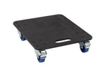 Odyssey ADP40P, Multi-Purpose Pro Dolly Plate with 4-Inch Wheel Casters