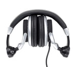 Apex HPDJ1 Closed Ear Folding Stereo DJ Headphones with Swivel Options