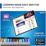 Gemini Sound GPP-101 Expandable Wireless MIDI Keyboard, 24 Light-up keys, Bluetooth 5.0, Magnetic Expansion to 72 keys