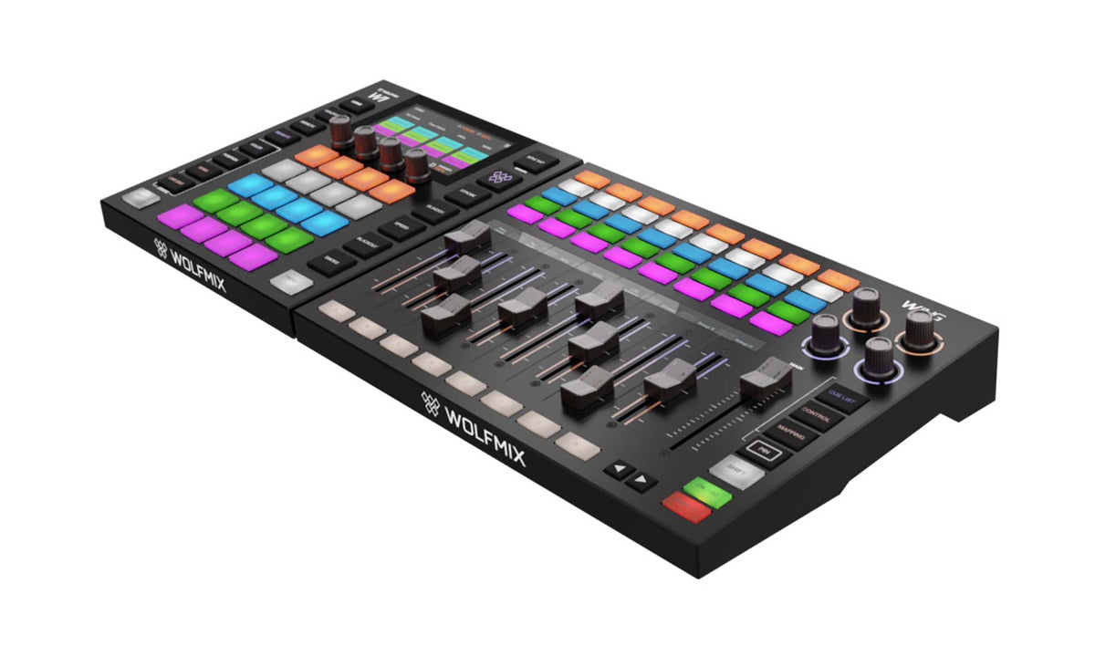 ADJ WMX WING, 8-Fader DMX Lighting Controller Extension for Wolfmix W1