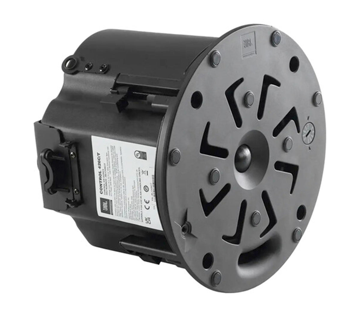 JBL Control 426C/T-LS 6.5-Inch Two-Way Coaxial Ceiling Loudspeaker UL1480 Life-Safety Rated with 110° CRBI Coverage - 2 Packs