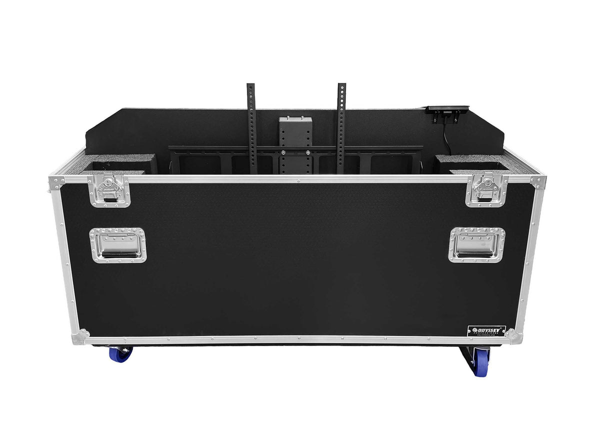 Odyssey FZFS-075W-AC-LIFT Professional Motorized TV Lift Case for 75" Flat Screen TVs