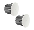 JBL Control 447C/T 6.5-Inch Two-Way Coaxial Ceiling Loudspeaker RBI 120° Coverage with 70V/100V and 8Ω - 2 Pack