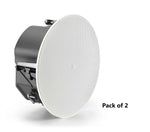 JBL Control 447LP RBI Equipped Two-Way Ceiling Loudspeaker with Low-Profile Enclosure - 6.5"