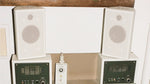 AIAIAI UNIT-4 Set Portable Wireless Bluetooth Active Monitor Speakers with Ultra Low Latency W+ Link - White