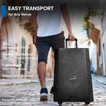 Gemini Sound GSP-5500 Powered Bluetooth PA Speaker, 1800W, 15" Woofer, TWS Bluetooth Pairing