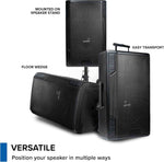 Gemini Sound GSP-5500 Powered Bluetooth PA Speaker, 1800W, 15" Woofer, TWS Bluetooth Pairing