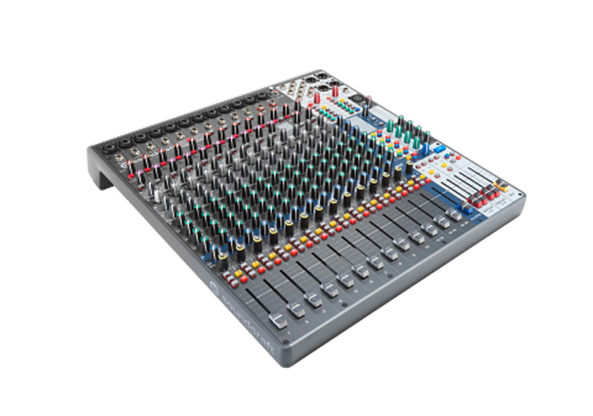 Soundcraft Signature Plus 16, 16-Channel Analog Mixer with Lexicon Effects and 4x4 USB-C Interface
