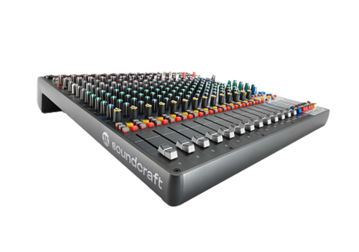 Soundcraft Signature Plus 16, 16-Channel Analog Mixer with Lexicon Effects and 4x4 USB-C Interface