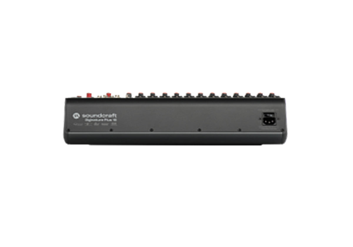 Soundcraft Signature Plus 16, 16-Channel Analog Mixer with Lexicon Effects and 4x4 USB-C Interface