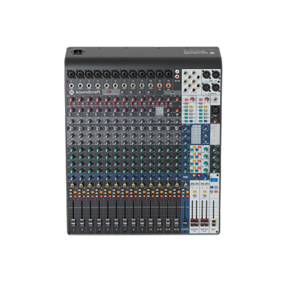 Soundcraft Signature Plus 16, 16-Channel Analog Mixer with Lexicon Effects and 4x4 USB-C Interface