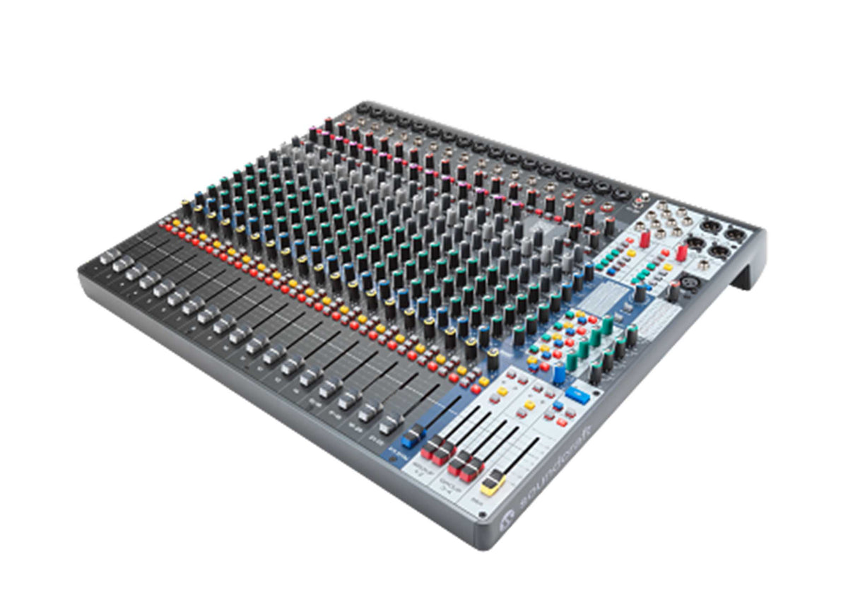 Soundcraft Signature Plus 22, 22-Channel Analog Mixer with Lexicon Effects and 4x4 USB-C Interface