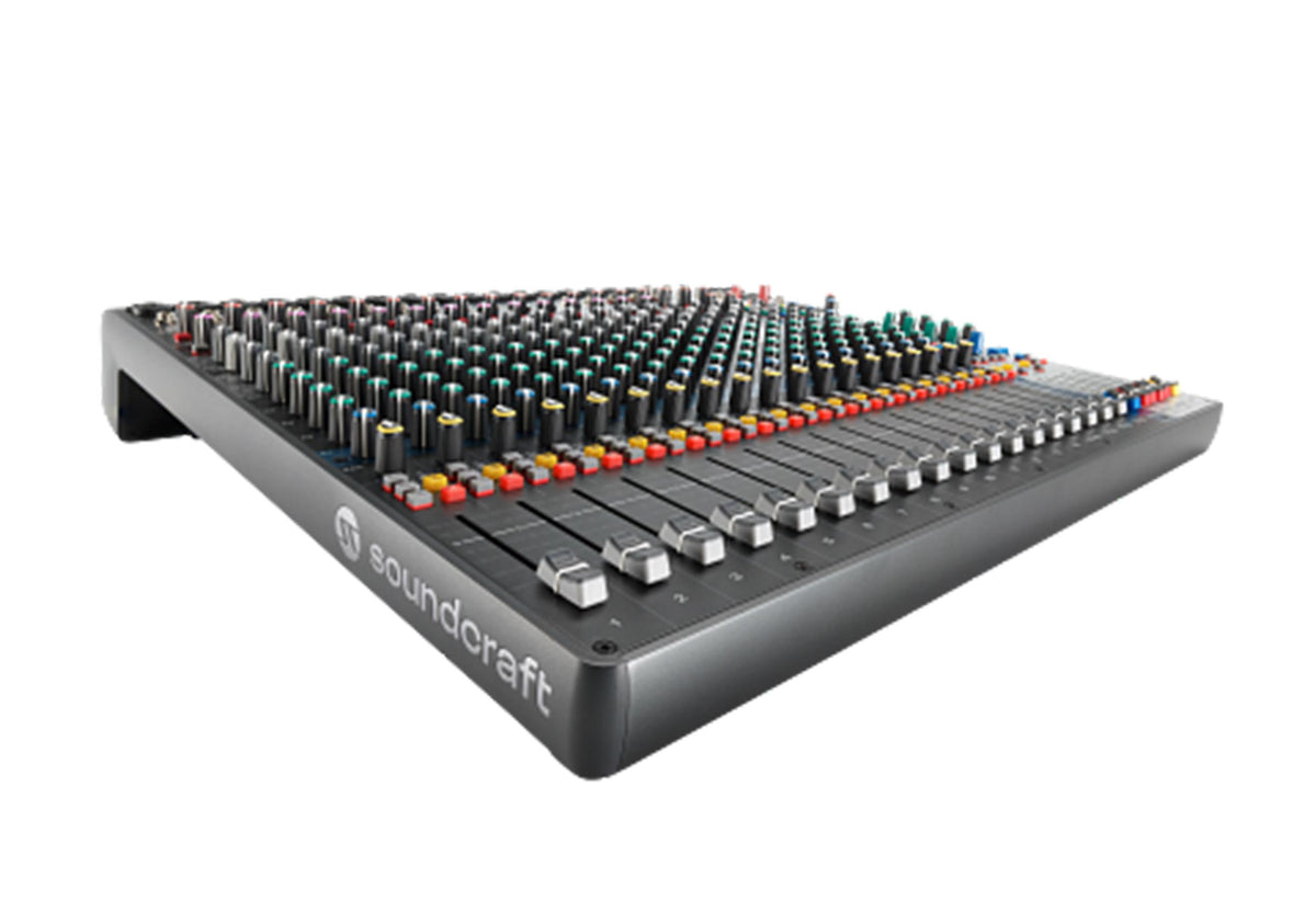 Soundcraft Signature Plus 22, 22-Channel Analog Mixer with Lexicon Effects and 4x4 USB-C Interface