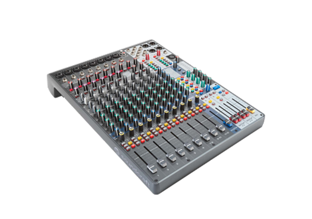 Soundcraft Signature Plus 12, 12-Channel Analog Mixer with Lexicon Effects and 4x4 USB-C Interface