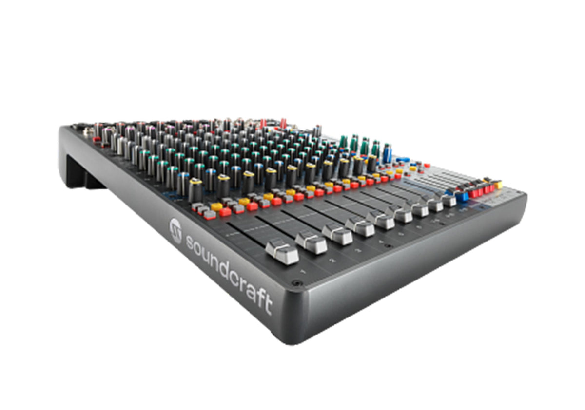 Soundcraft Signature Plus 12, 12-Channel Analog Mixer with Lexicon Effects and 4x4 USB-C Interface