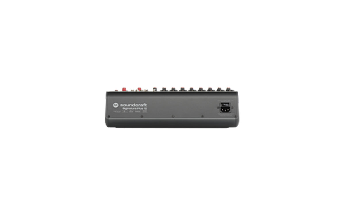 Soundcraft Signature Plus 12, 12-Channel Analog Mixer with Lexicon Effects and 4x4 USB-C Interface
