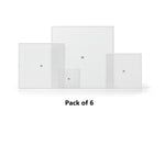 JBL MTC-414SG Square Magnetic Grille for Control 412 and 414 White with Safety Tethers - 6 Packs
