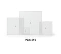 JBL MTC-416SG Square Magnetic Grille for Control 416 White with Safety Tethers - 6 Packs