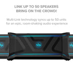 Gemini Sound SOSP-600 Floating Bluetooth Party Speaker, 400W, IP67, 20-hour Battery, Black