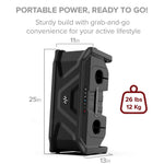 Gemini Sound SOSP-600 Floating Bluetooth Party Speaker, 400W, IP67, 20-hour Battery, Black