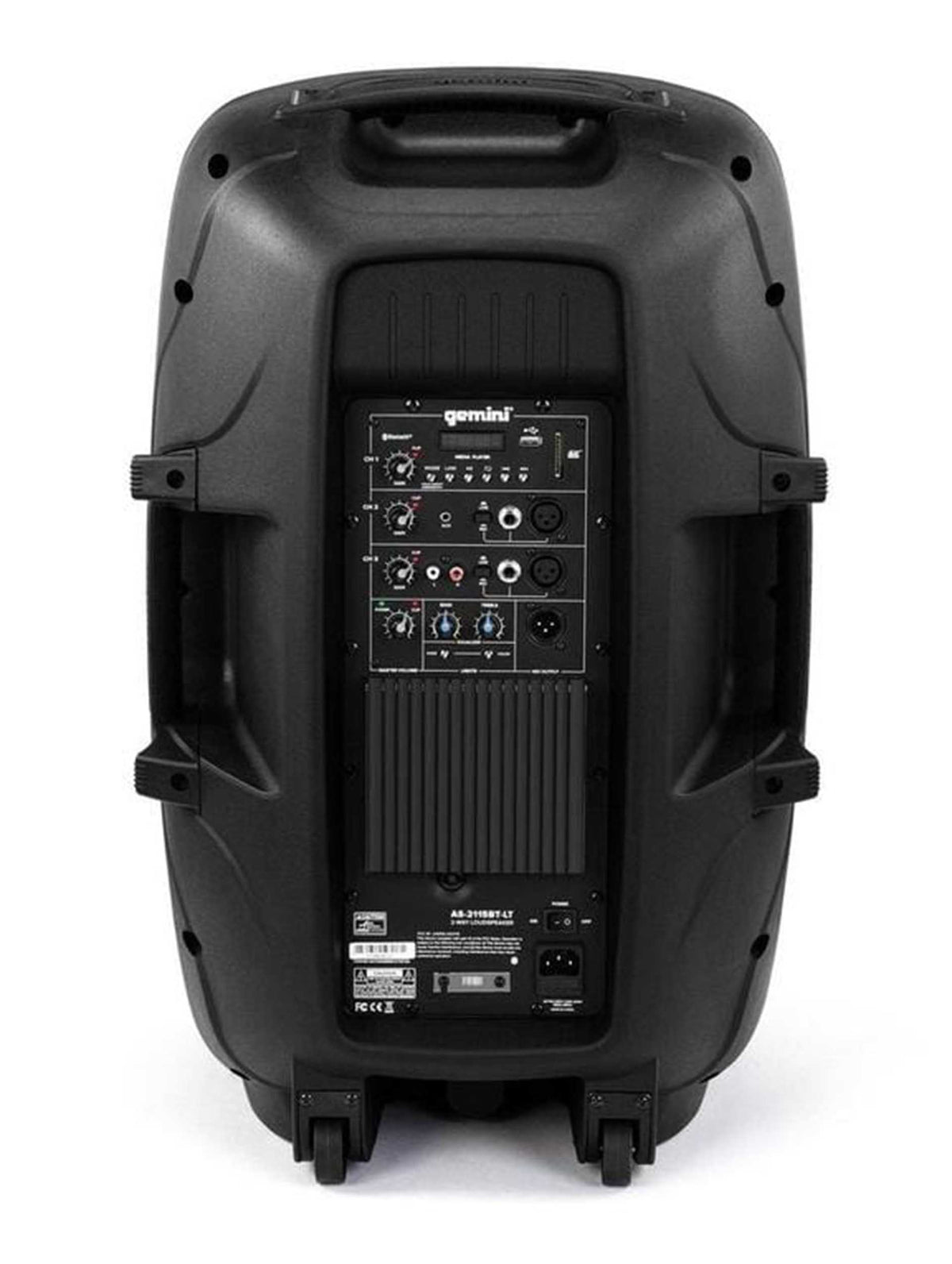 B-Stock: Gemini Sound AS-2115BT, 2000 Watt 15-Inch Active Multi-Led Bluetooth Loudspeaker