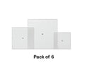 JBL MTC-424SG 6-Pack Square Magnetic Speaker Grilles