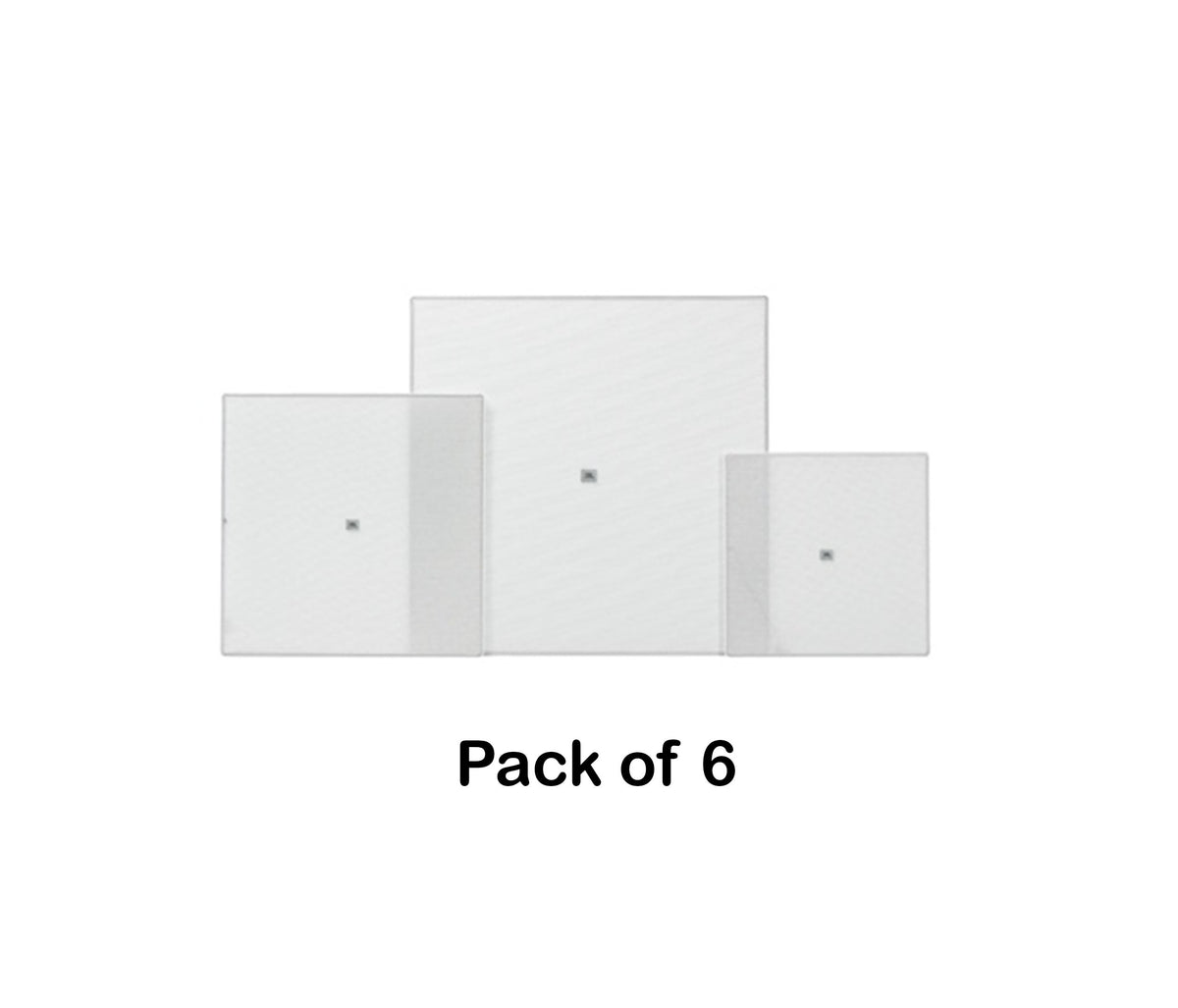JBL MTC-426SG-LS 6-Pack Square Speaker Magnetic Grilles
