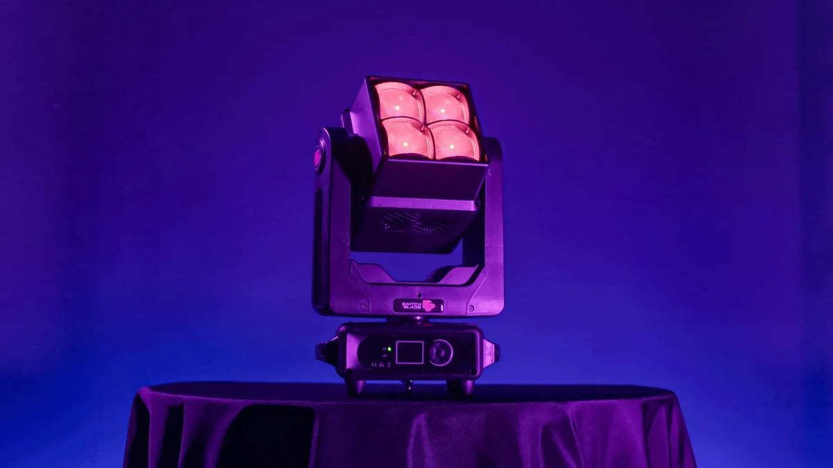 Blizzard Lighting Switch Blade Flip Dual-Faced RGBW Hybrid Moving Head